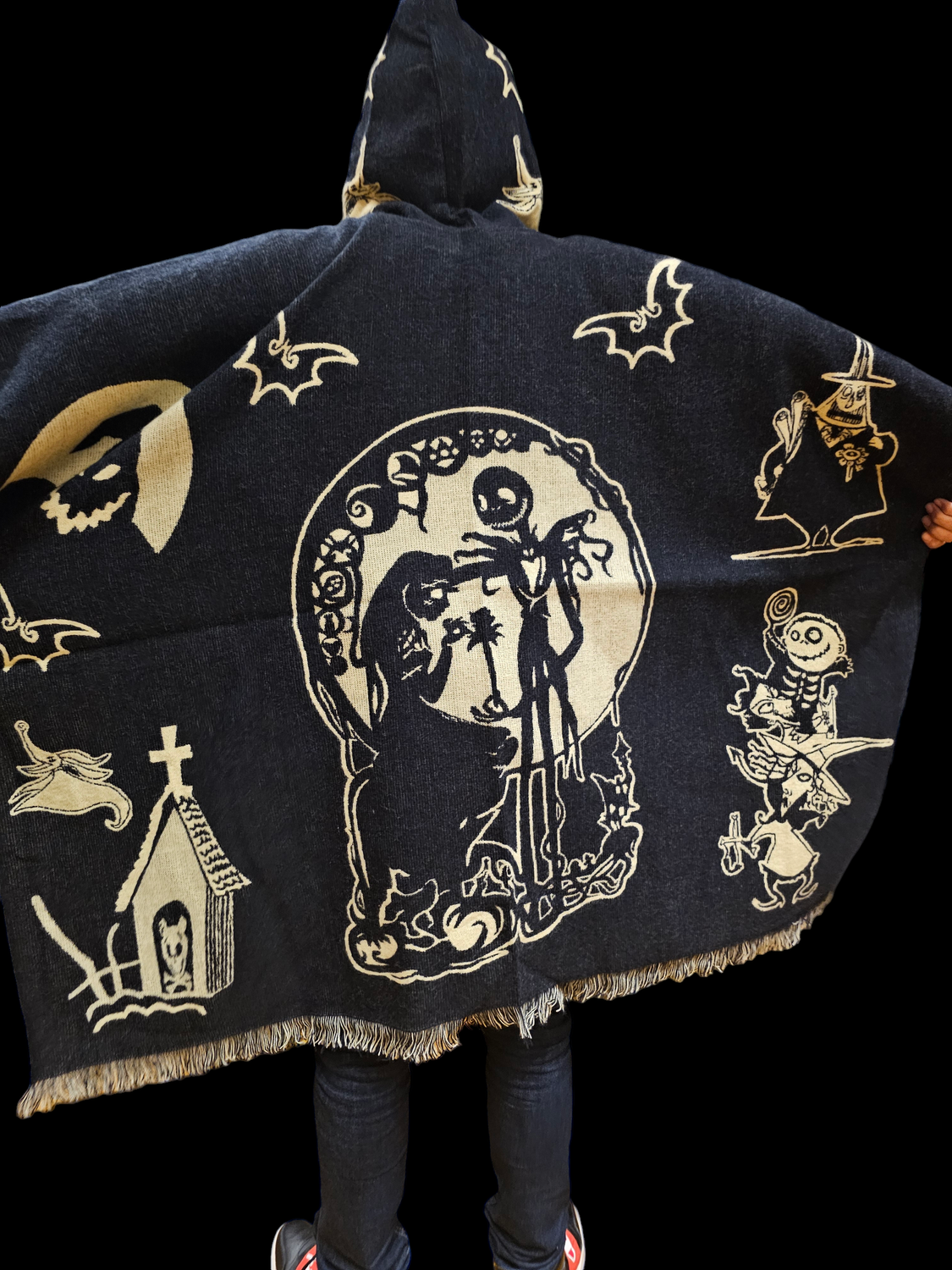 NBC Jack &amp; Sally Knit Poncho