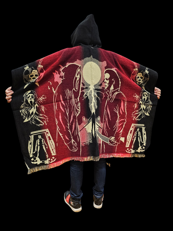 Ghostface VS Myers Knit Poncho