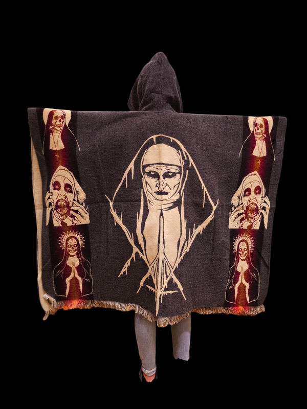 The Nun Knit Poncho