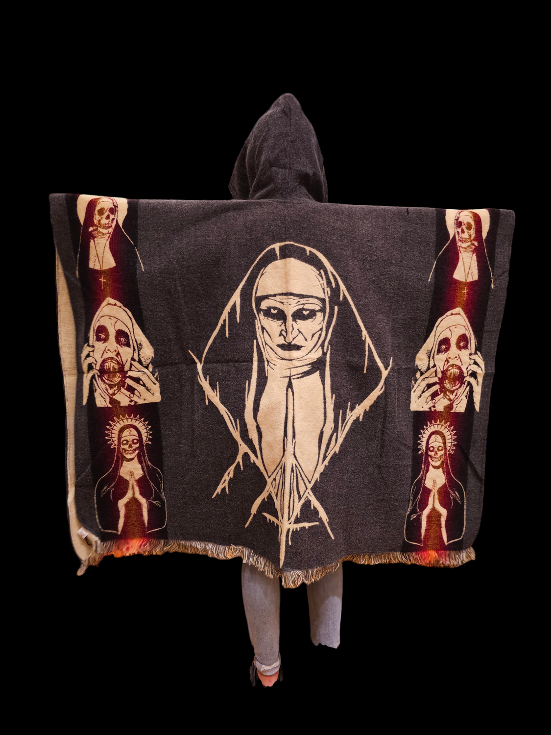 The Nun Knit Poncho