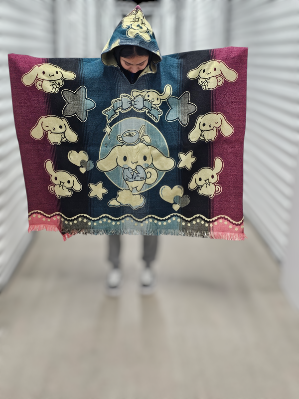 Cinnamoroll Knit Poncho