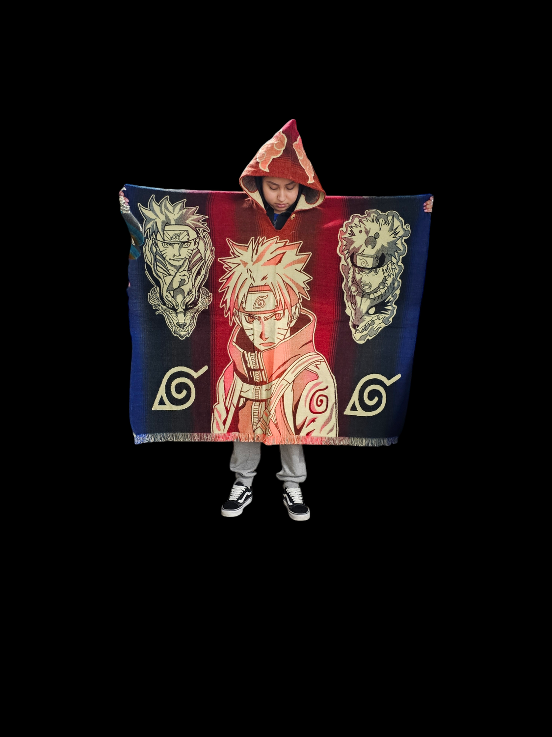 Naruto Usumaki Knit Poncho