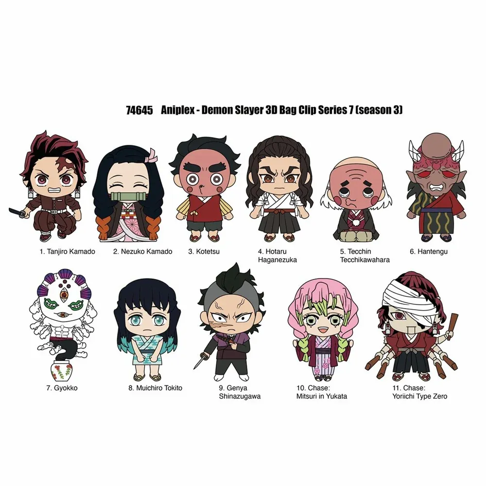 DEMON SLAYER KIMETSU NO YAIBA BAG CLIP