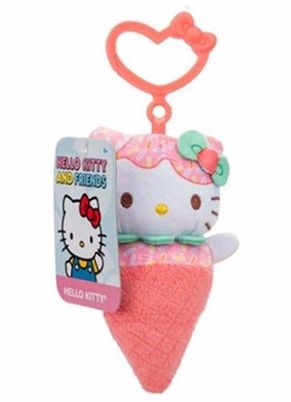 Hello Kitty and Friends Clip-On Plush