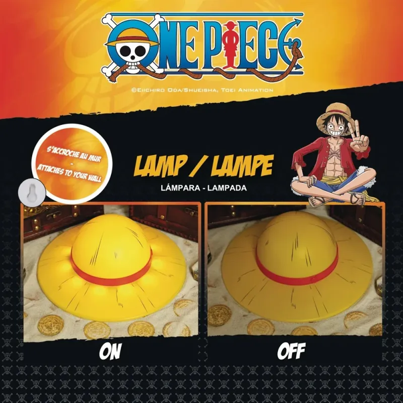 ONE PIECE Luffy&#39;s Straw Hat Lamp