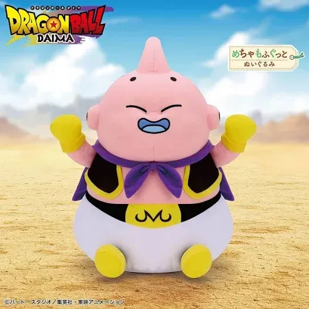 Dragon Ball DAIMA Mecha Mofugutto Plush Majin Buu Japan Version