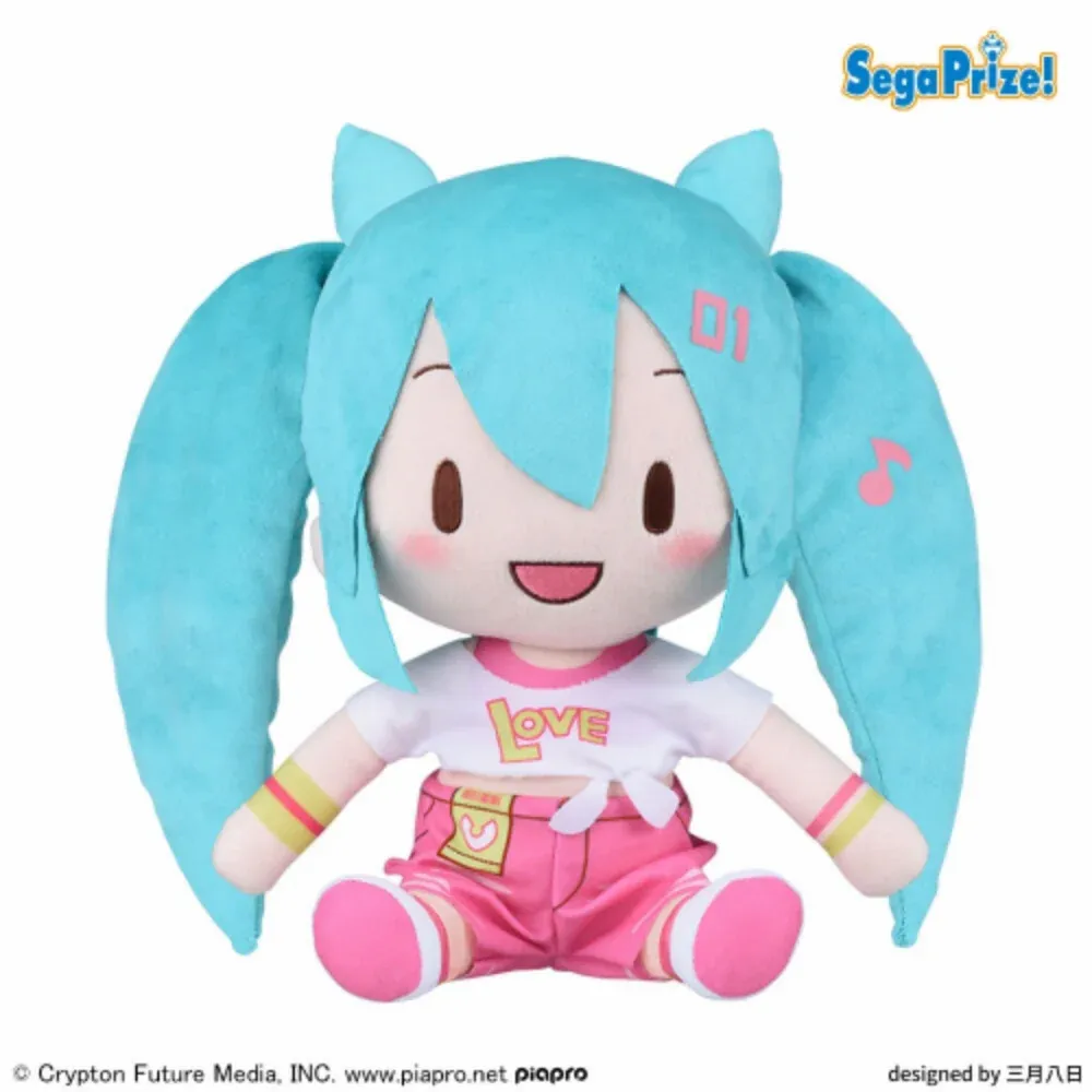 Hatsune Miku Fuwapetit L Plush Live Cheering Japan Version