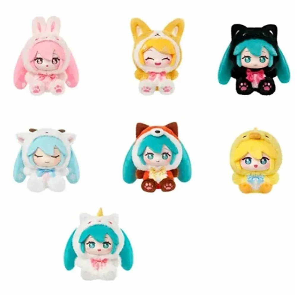 Hatsune Miku in Animal Outfits Vinyl Plush Doll Blind Box 