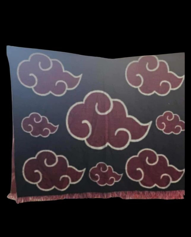 Akatsuki Clouds Knit Poncho