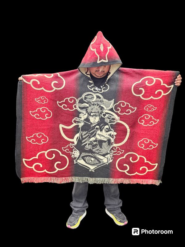 Pein Akatsuki Knit Poncho