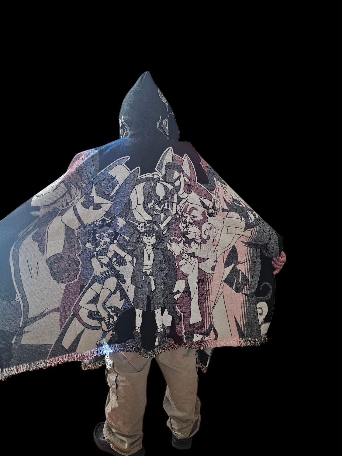 Gurren Lagann Knit Poncho