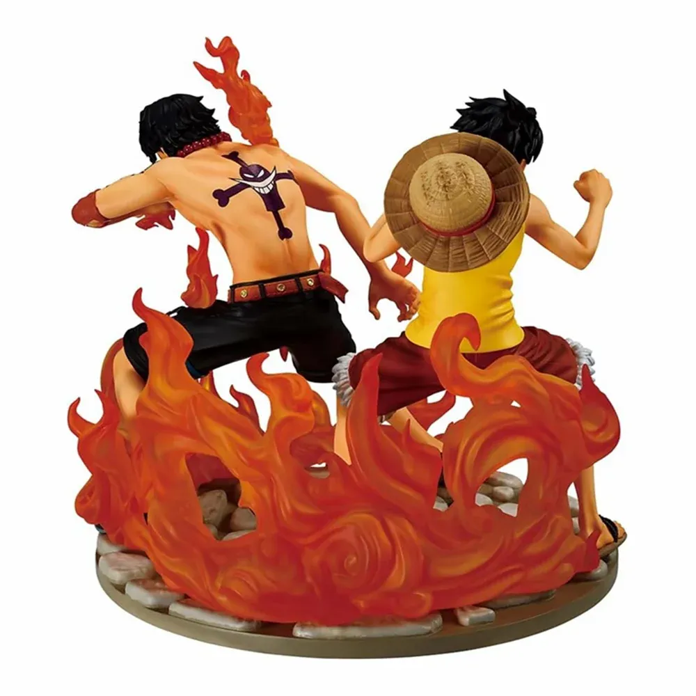 Ace and Luffy Dramatic Memories One Piece, Revible Moment Ichibansho Figure
