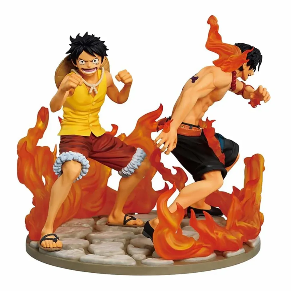 Ace and Luffy Dramatic Memories One Piece, Revible Moment Ichibansho Figure