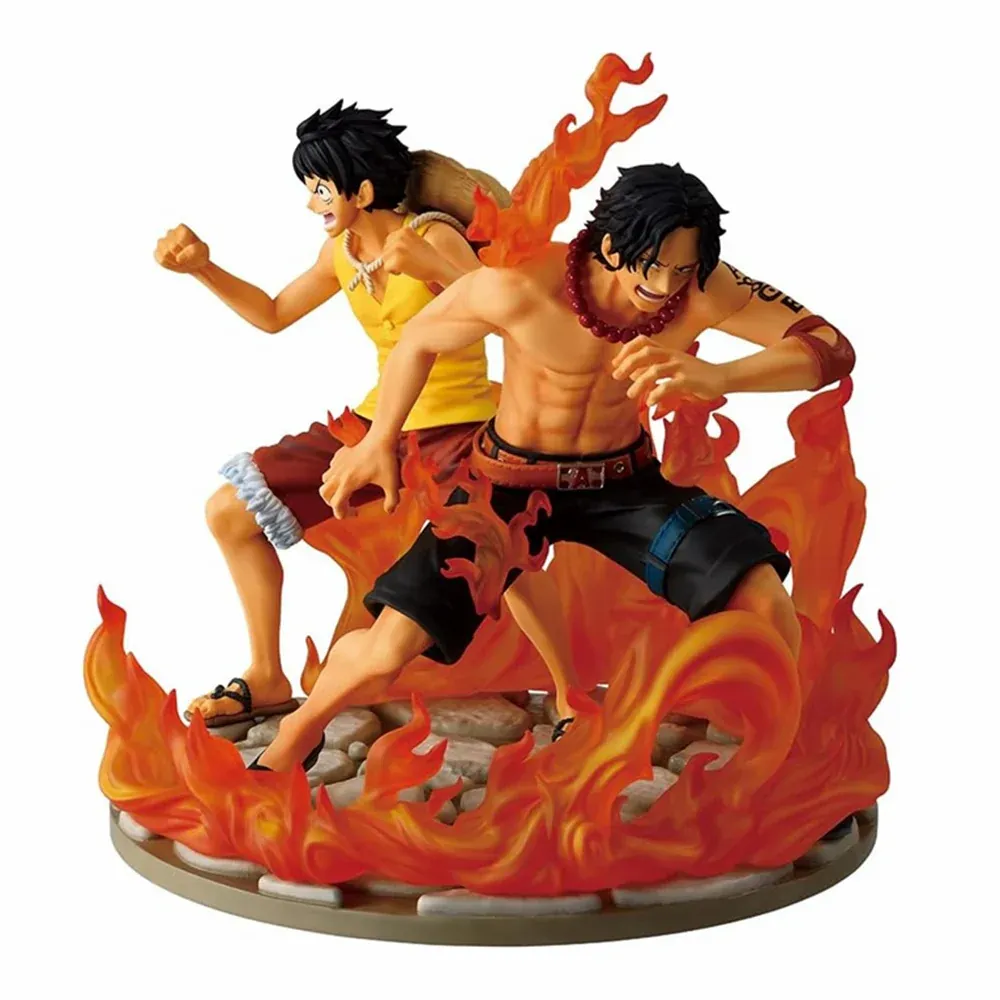 Ace and Luffy Dramatic Memories One Piece, Revible Moment Ichibansho Figure