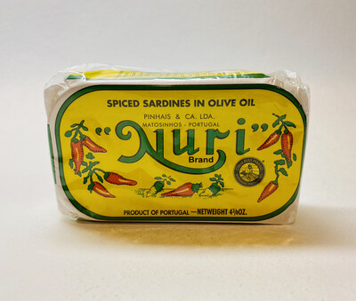 Nuri - Spiced Sardines in Olive Oil - 3.16 OZ