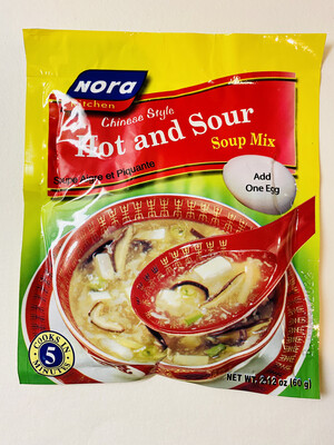Nora Kitchen - Hot And Sour Soup Mix - 60 Grams