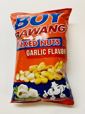 Boy Bawang - Mixed Nuts Garlic Flavor - 100 GRAMS