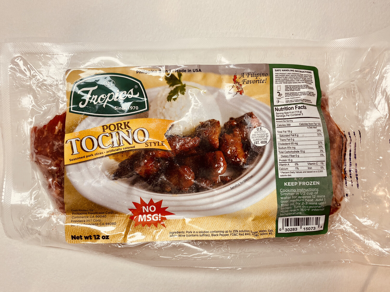 Tropics - Pork Tocino - 12 OZ