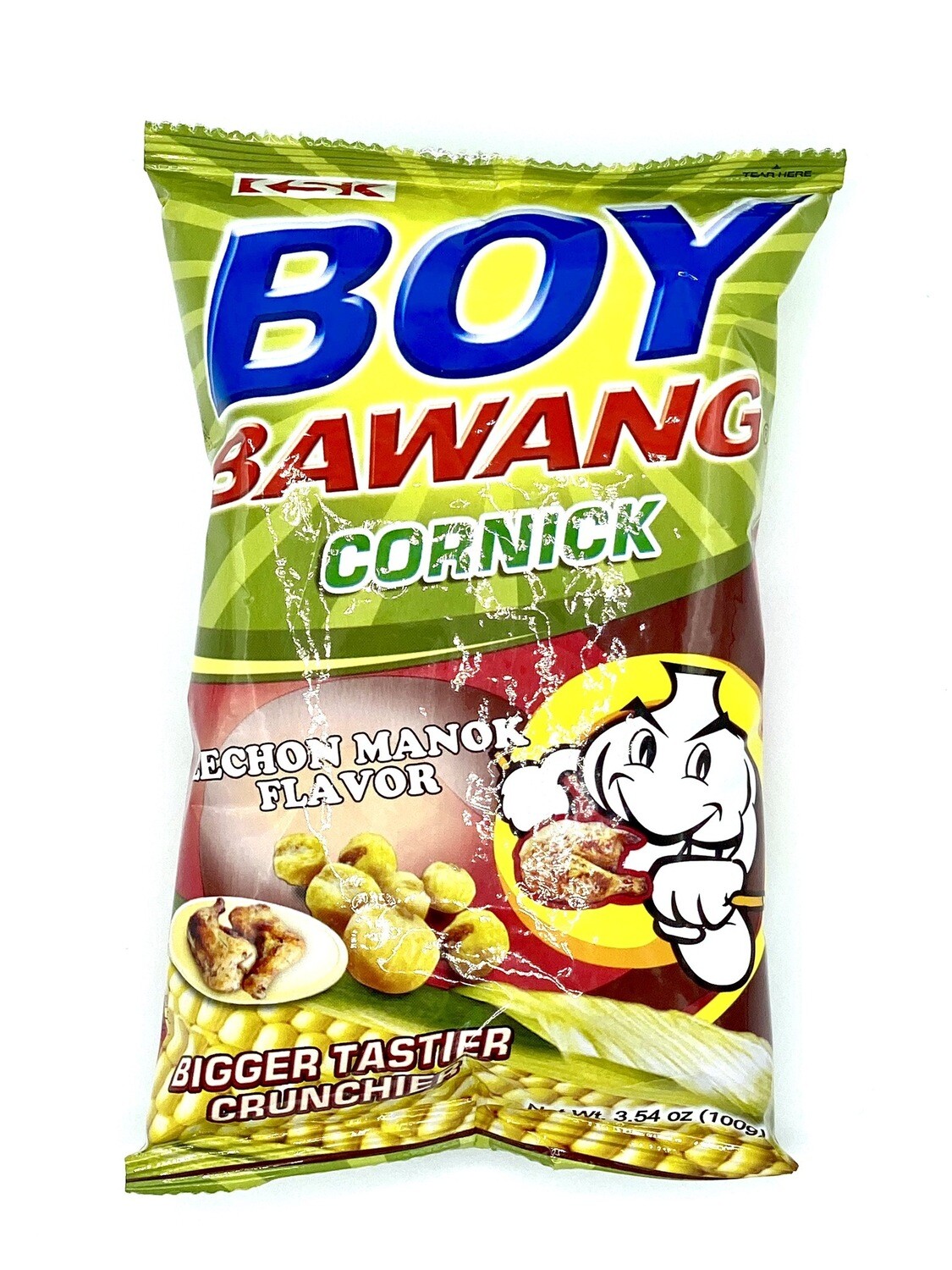 Boy Bawang Cornick Lechon Manok Flavor 3.54 oz