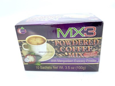 MX3 Powdered Coffee Mix With Mangosteen 3.5 oz