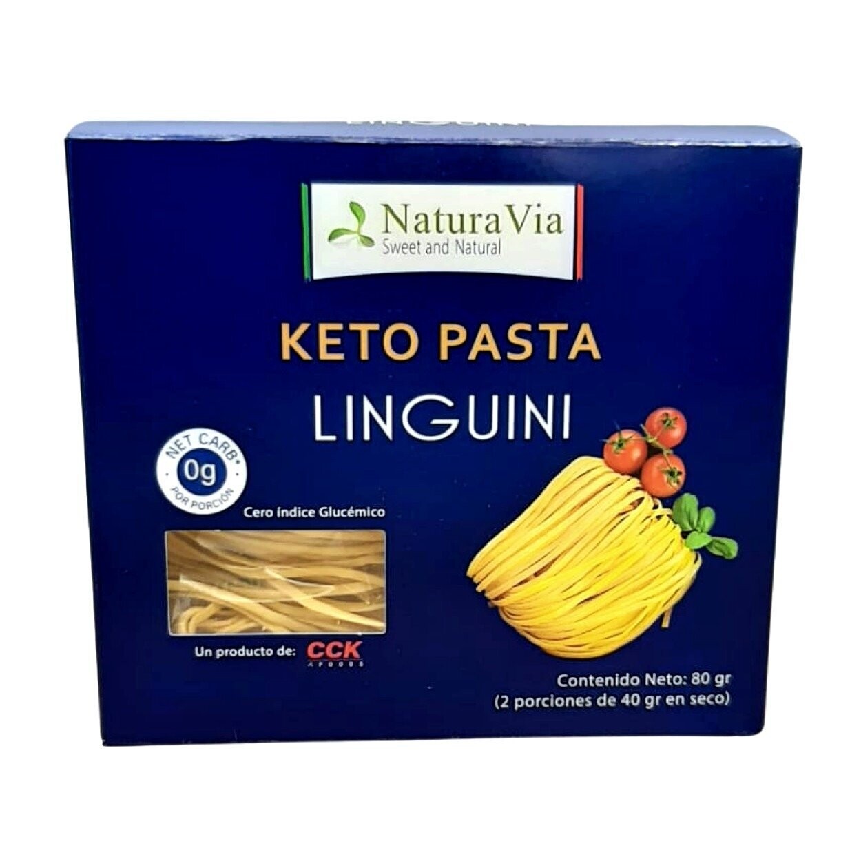 Keto Pasta Linguine 80g (Natura Via)