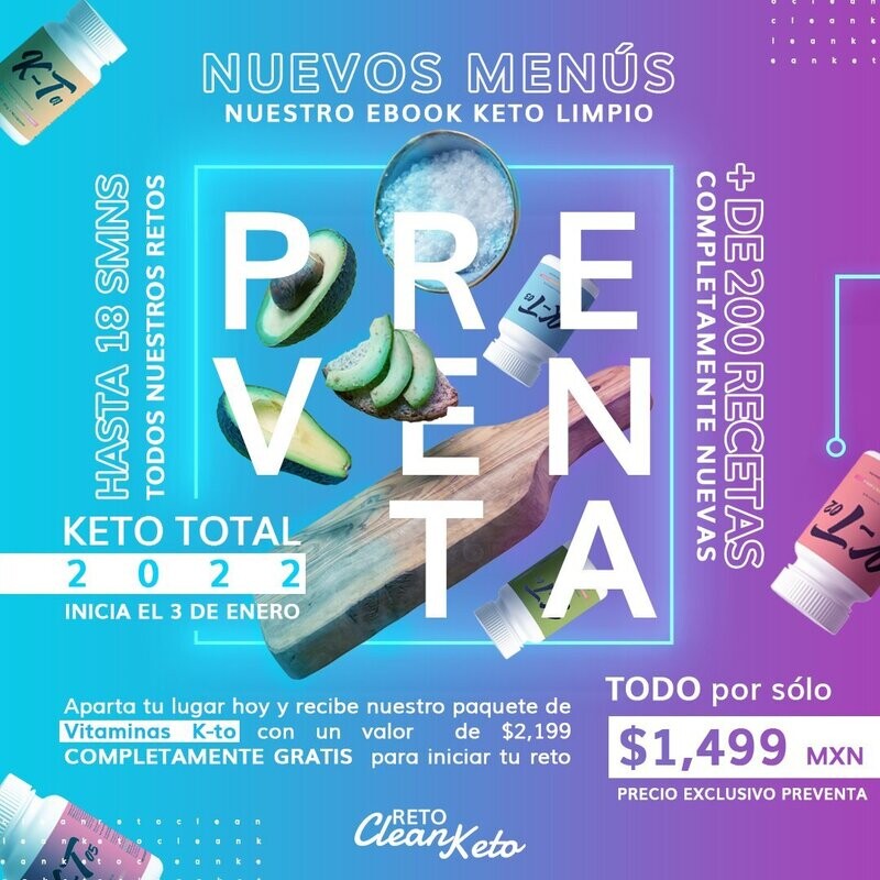 VITAMINAS - KETO TOTAL HOMBRES
