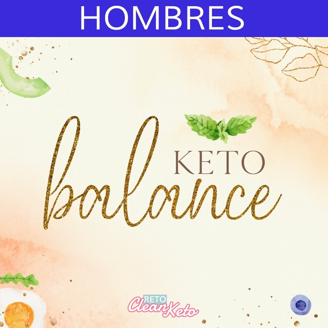 Reto Clean Keto - Keto Balance Hombres
