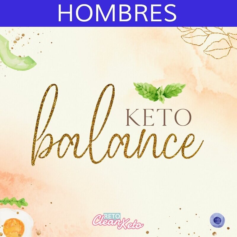 Reto Clean Keto - Keto Balance Hombres