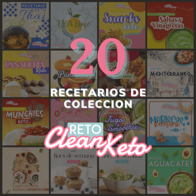 Colección 20 Recetarios RCK