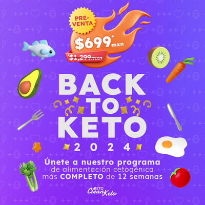 Back to Keto 2024 - HOMBRES