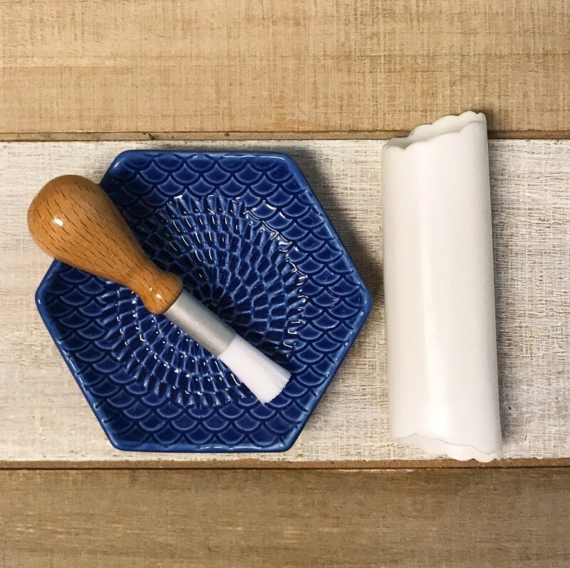 Grate Plate 3 Piece Set Blue