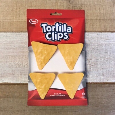 4 Bag Clips: Tortilla Chips