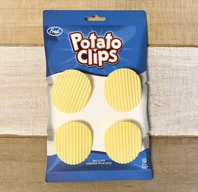 4 Bag Clips: Potato Chips