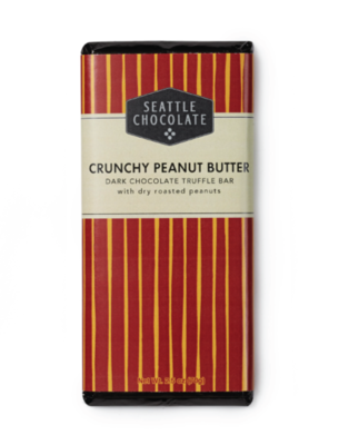 Seattle Chocolate Crunchy Peanut Butter Truffle Bar
