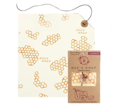 Bee's Wrap Single Sandwich Wrap Honeycomb