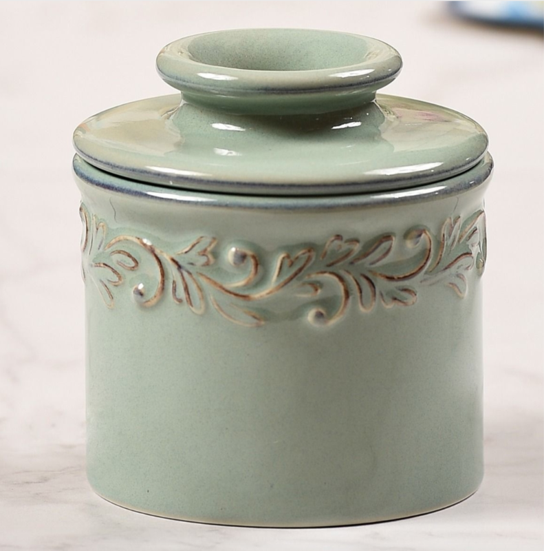 Butter Bell Crock Antique Sea Spray