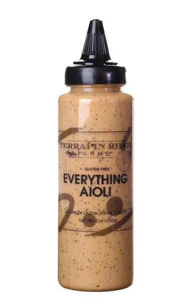 Everything Aioli Garnishing Sqeeze 8oz