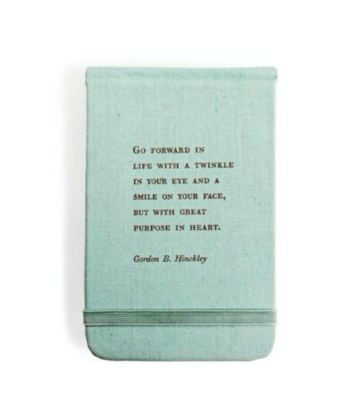 Notebook Fabric Gordon B Hinckley