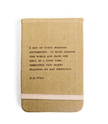 Notebook Fabric E.B. White