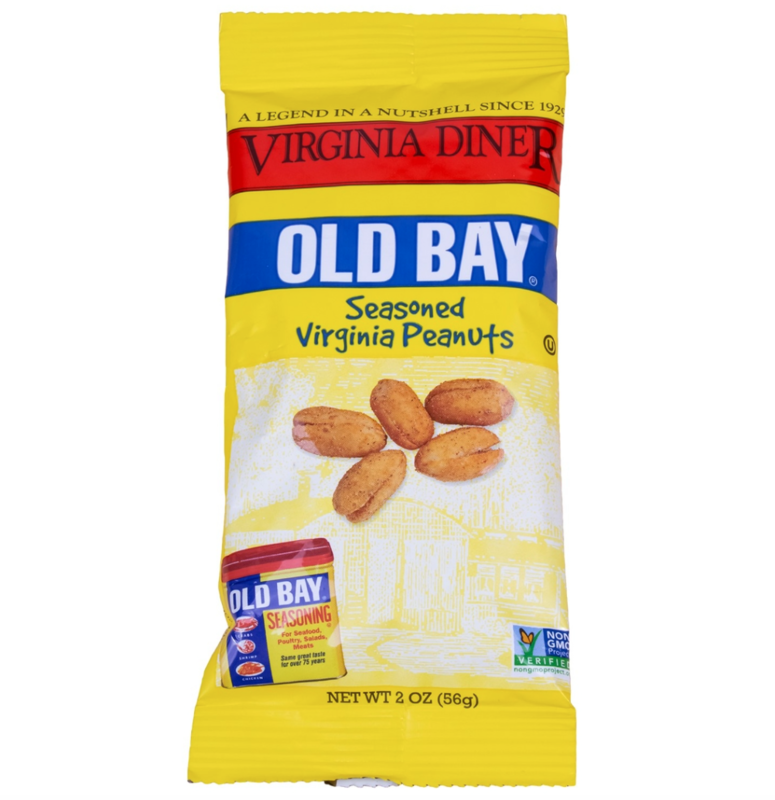 Virginia Diner 2oz Bag Old Bay Peanuts