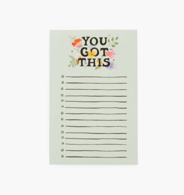 Rifle Paper Co. Notepad You Got This
