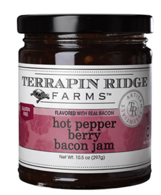 Hot Pepper Berry Bacon Jam