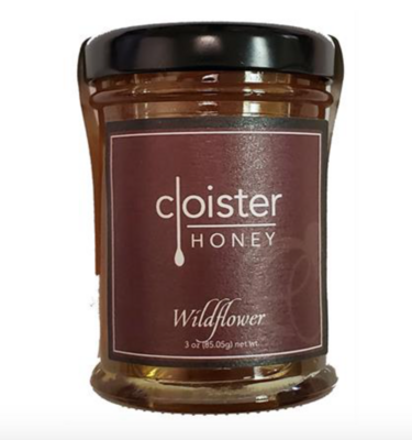 Cloister 3oz Wildflower Honey