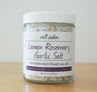 Lemon Rosemary Garlic Salt 4.7oz
