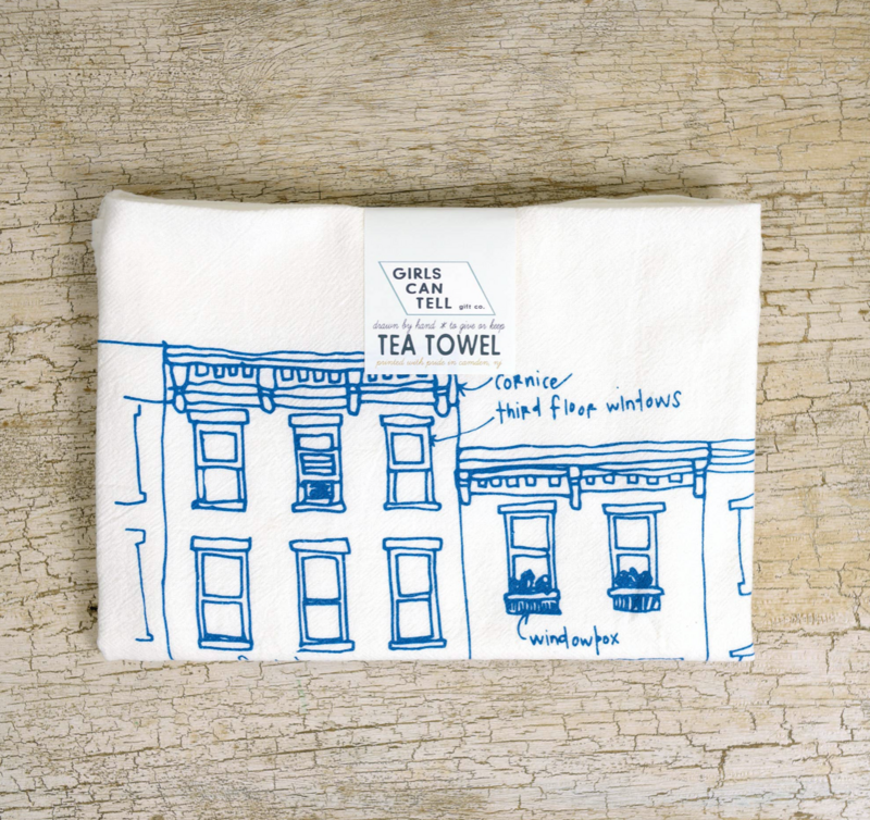 Tea Towel Rowhouses