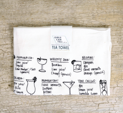 Tea Towel Cocktail Recipes