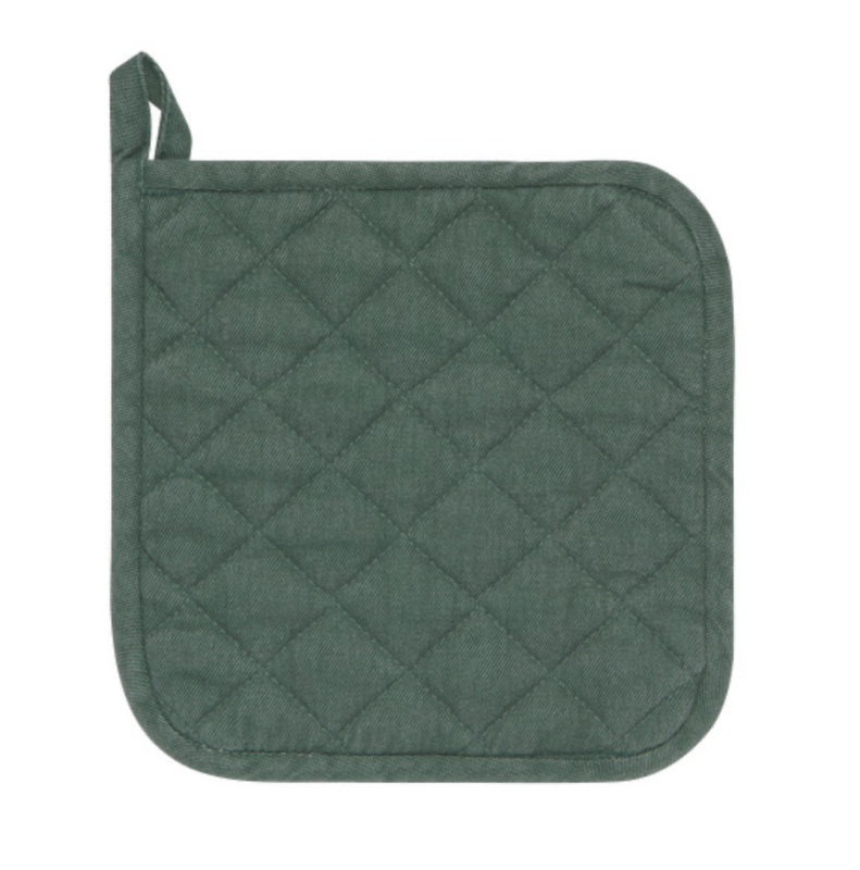 Potholder Stonewash Heirloom Jade