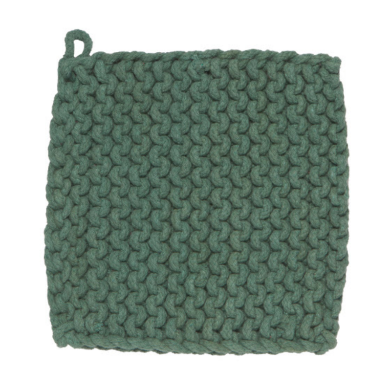 Pot Holder Knit Jade