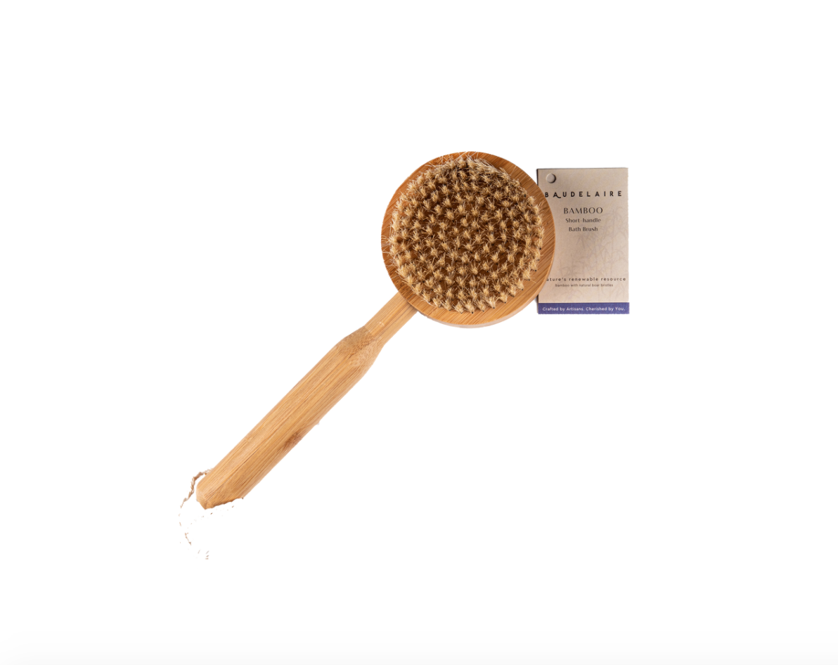 Bamboo Bath Brush 10&quot;