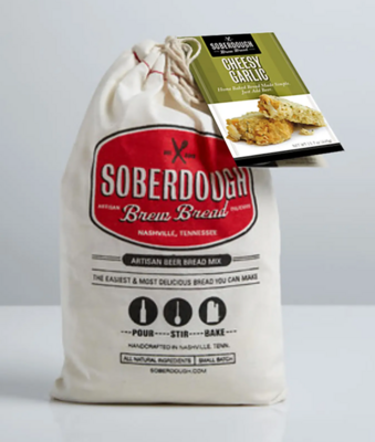 Soberdough Cheesy Garlic Brew Bread